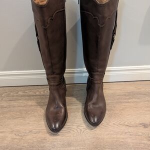 Sofft Brown Over the Knee Boots